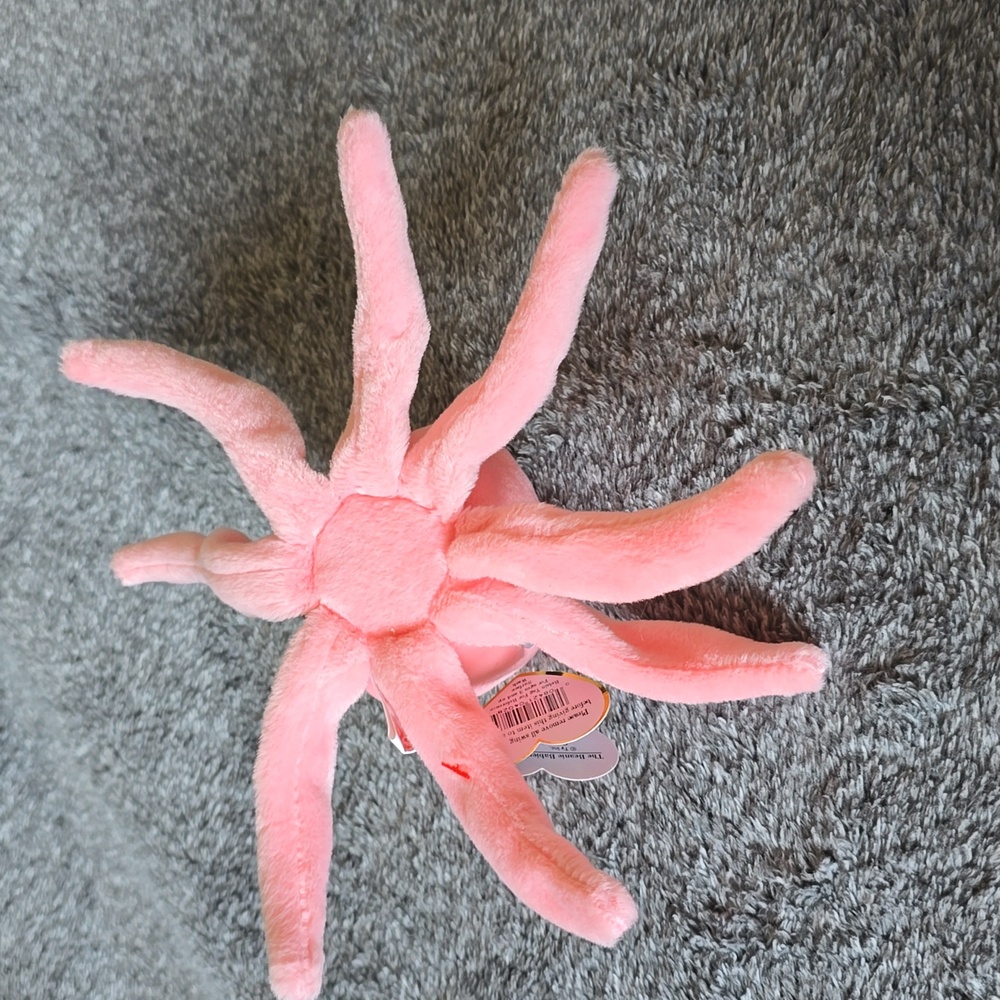 Inky 🐙4th/3rd Gen Ty Beanie Baby Octopus🐙 Toy Rare Collectible NWT PVC Pellets - Picture 11 of 12